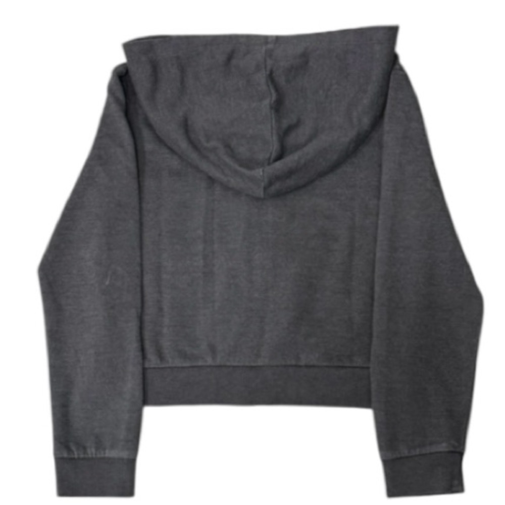 Cat & Jack Girls Dark Gray Full Zip Hoodie Sweatshirt Size M (8) NWT Hooded - Picture 2 of 3
